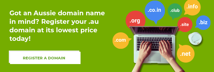 Crazy Domains au domains banner