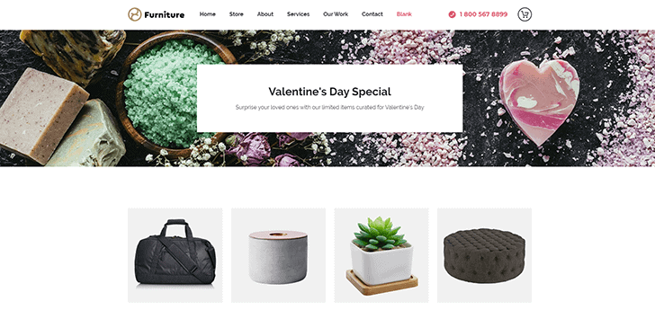 Valentine's Day ecommerce