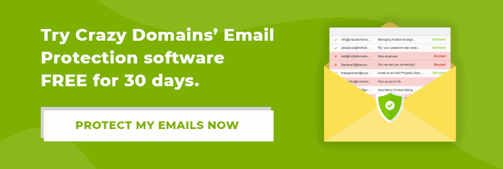 Crazy Domains Email Protection