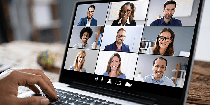 Remote team meetings