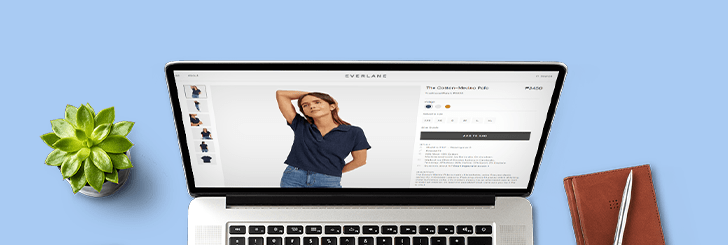 Products page