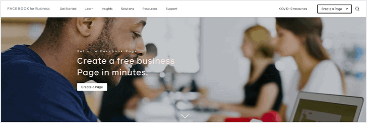 Visit the Facebook Business Page Setup