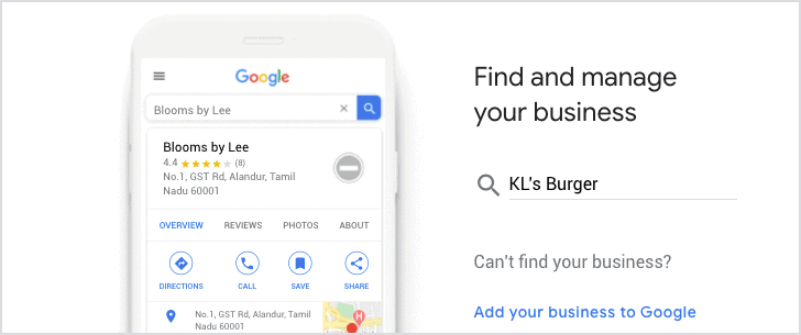 Check to see if your business is listed