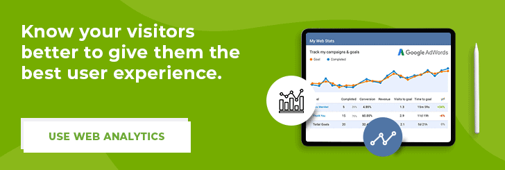 Use Web Analytics