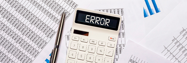 Understand limits of a trial balance