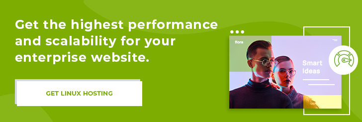 Linux hosting banner